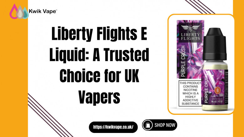 Liberty Flights E Liquid | Premium UK Vapes at Kwik Vape