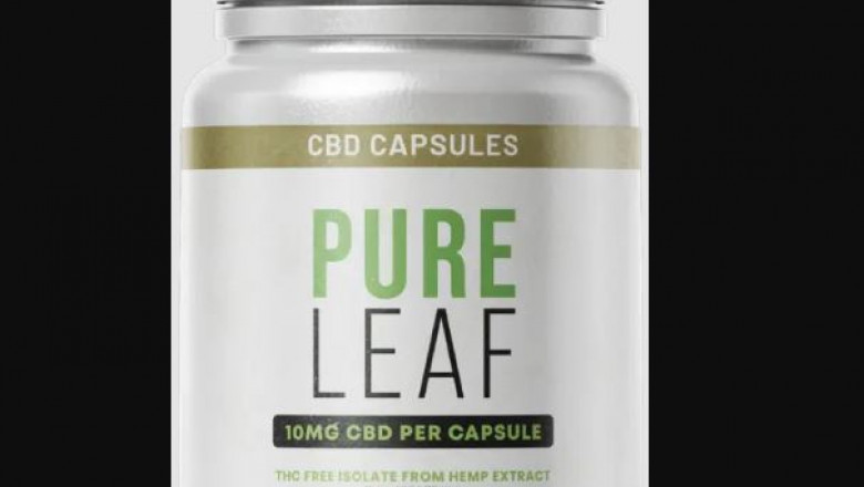 Pure Leaf CBD-Kapseln – Natürliche Schmerzlinderung, Stressunterstützung und Schlafmittel