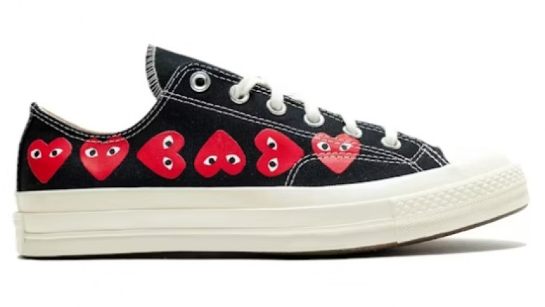 CDG Multi Hearts Converse Low Worth Buying