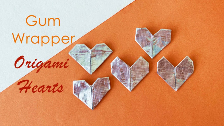 Gum Wrapper Heart: A Simple Craft With a Lot of Meaning