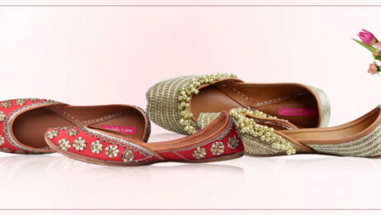 Celebrate heritage with every step in Handcrafted juttis India by Gulbhahar
