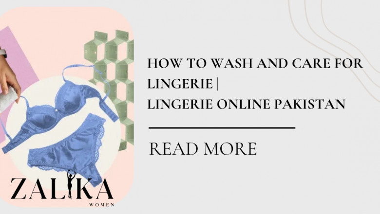 How to Wash and Care for Lingerie | Lingerie Online Pakistan