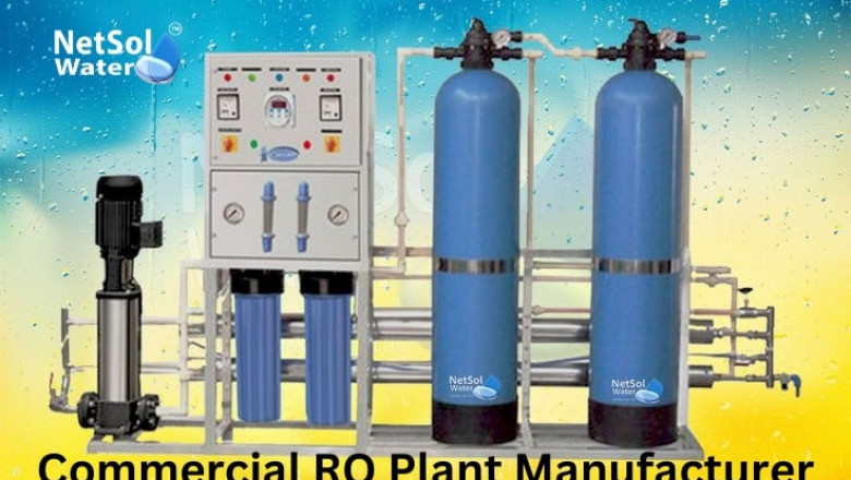 Commercial RO Plant Manufacturers in Delhi for Heavy Industry