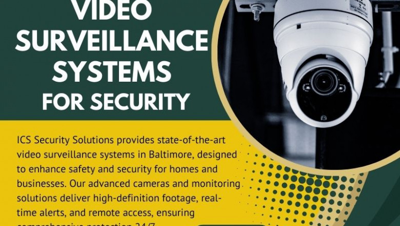 Commercial Camera Installation in Baltimore by ICS Security Solutions