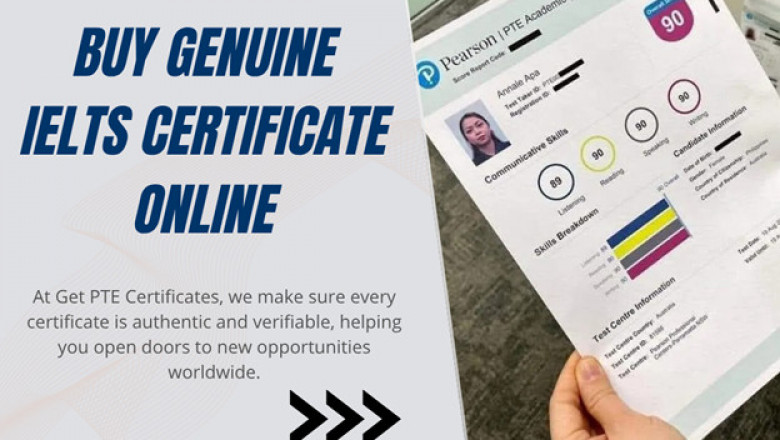 Steps to Buy a Genuine IELTS Certificate Without Exam Hassle-Free