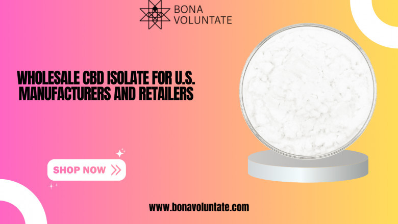 Wholesale CBD Isolate for Sale | Bona Voluntate USA