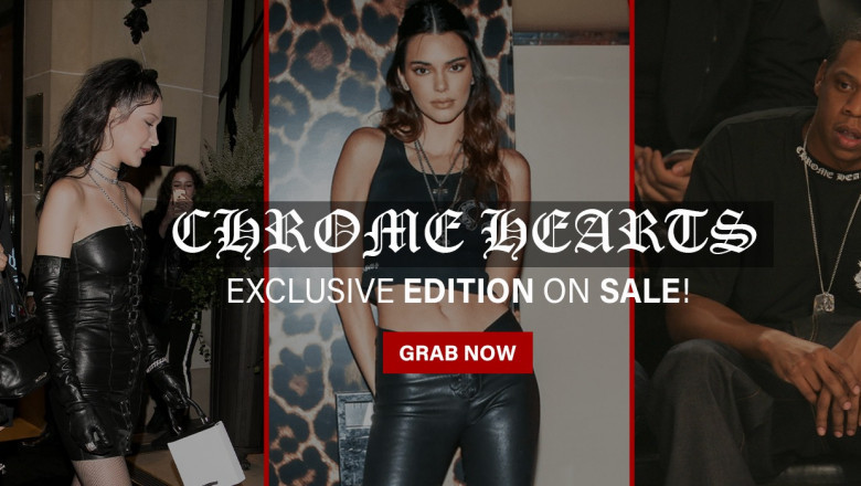 Chrome Hearts Zip-Up Hoodie – Bold Style Meets Premium Streetwear