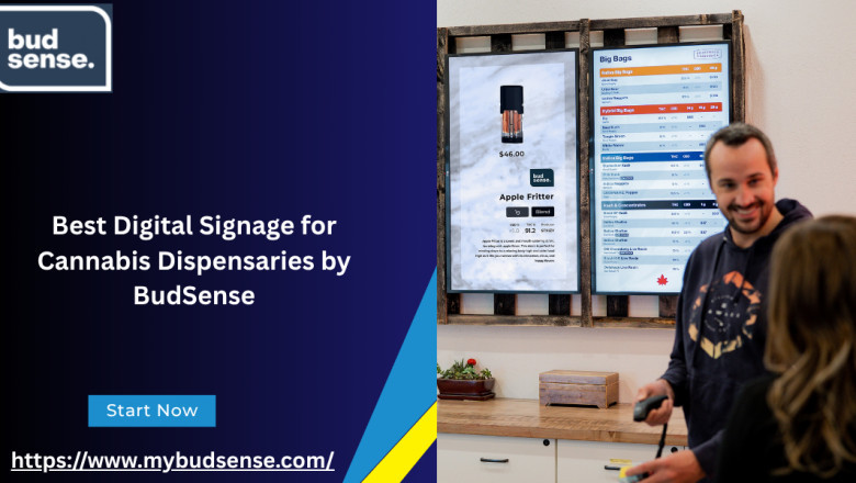 Best Digital Signage for Cannabis Dispensaries by BudSense