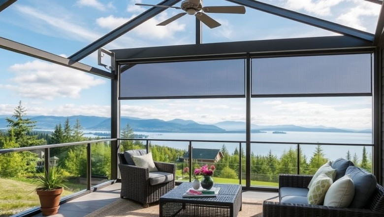 Enjoy Fresh Air Bug-Free with Mirage Retractable Screens in North Saanich