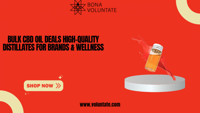 Bulk CBD Oil – Premium Distillates for Wholesale Buyers