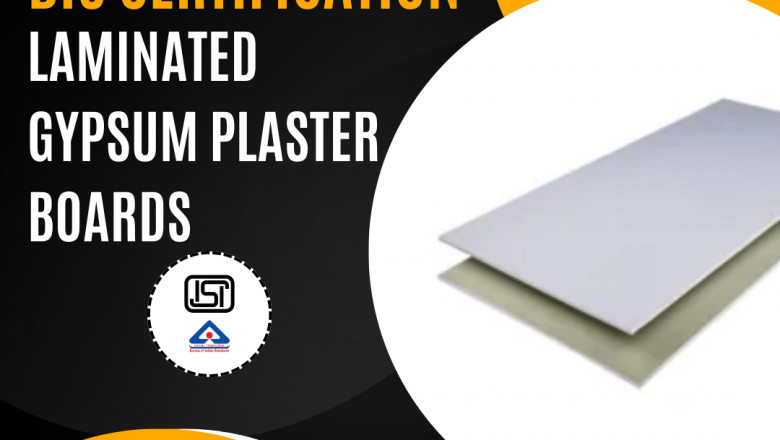 EVTL assists in BIS certification for coated/laminated gypsum plaster boards throughout India