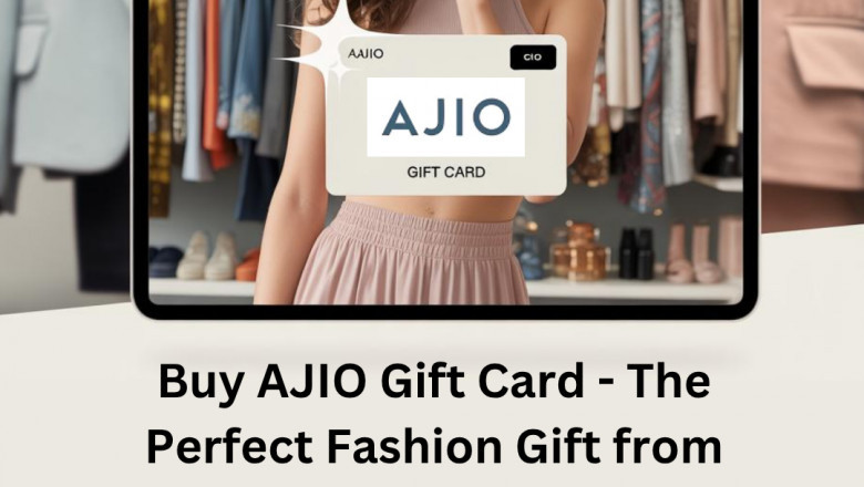 Buy AJIO Gift Card - The Perfect Fashion Gift from ZyroPay!