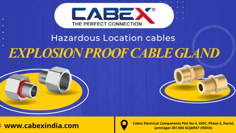 Explosion Proof Cable Glands Manufacturer – Cabexindia | Brass Cable Gland Supplier