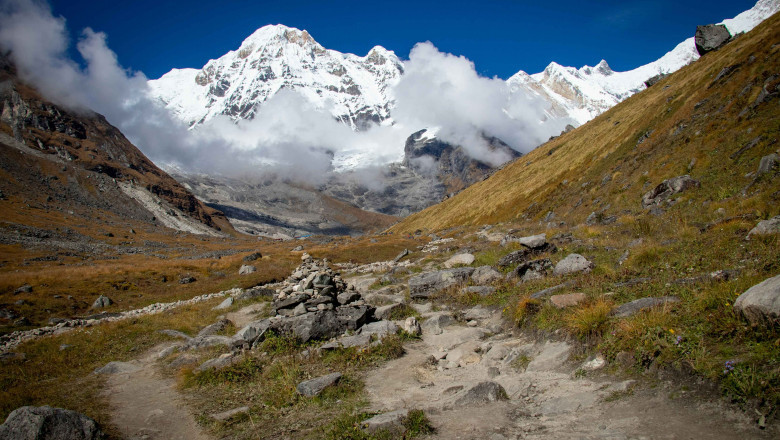 Following the Annapurna Circuit Map: A Trail of Mountains and Magic
