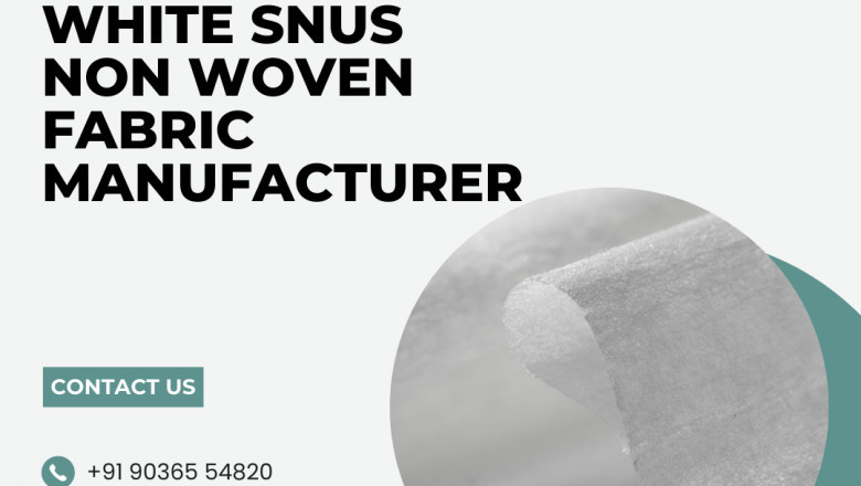 White Snus Nonwoven Fabric Manufacturer | Soft &amp; Food-Grade