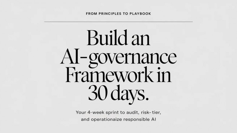 From Principles to Playbook: Build an AI-Governance Framework in 30 Days | Nate Patel