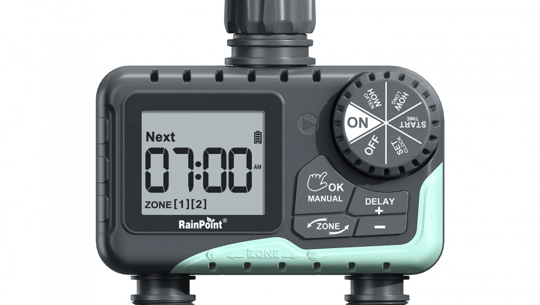RainPoint 2-Zone ITV205 Digital Sprinkler Timer