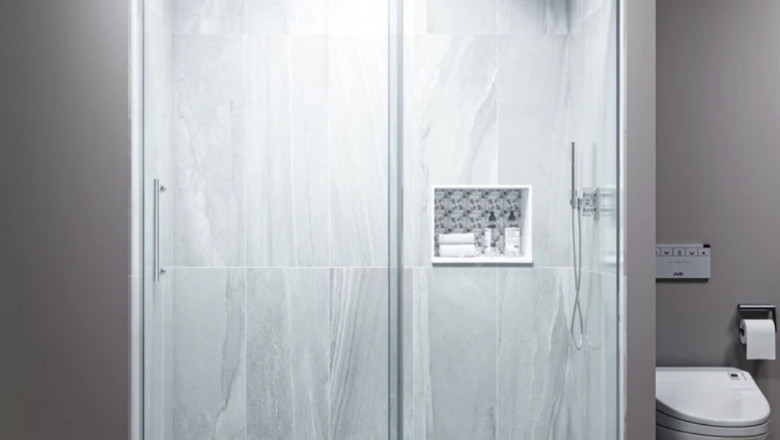 Buy Semi-Frameless Shower Door only at Dreamwerks
