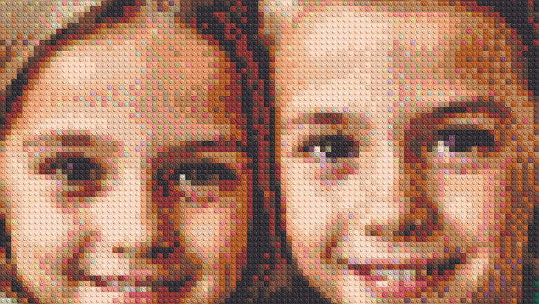LEGO personnalisé à la maison