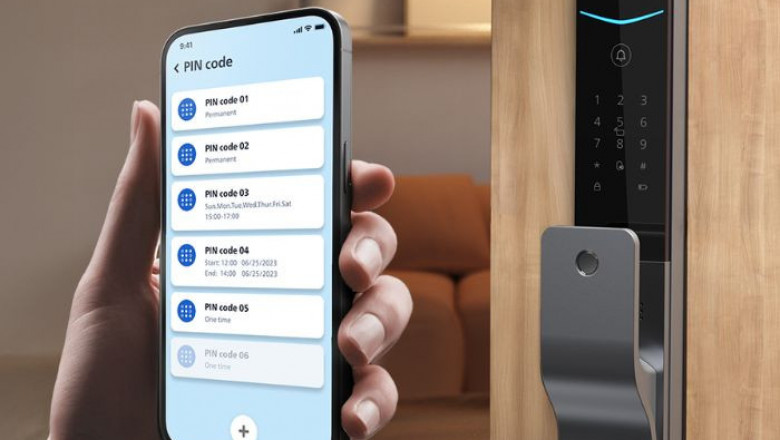 Khóa cửa thông minh cảnh báo xâm nhập