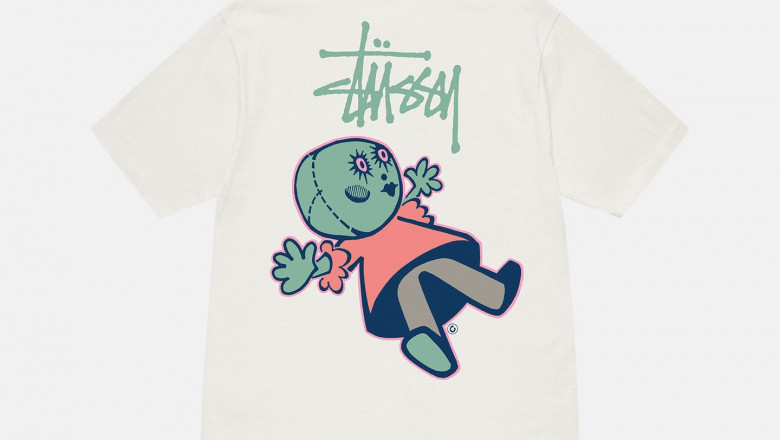 Bold Prints on Stüssy Hoodies