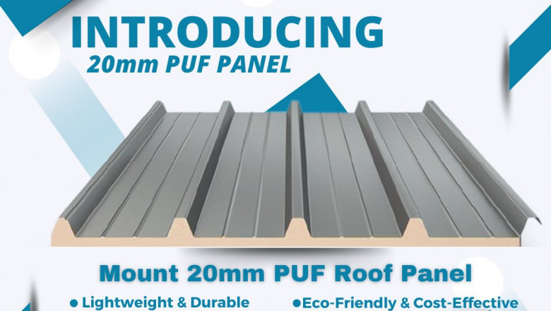 PUF Sandwich Panels in Hubli | Top PUF Panel Roof Sheet - Mount