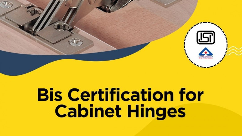 Take the lead with BIS certification for cabinet hinges - Partner with EVTL India
