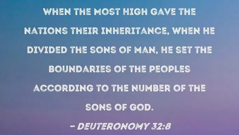 What Does Deuteronomy 32:8 Mean?