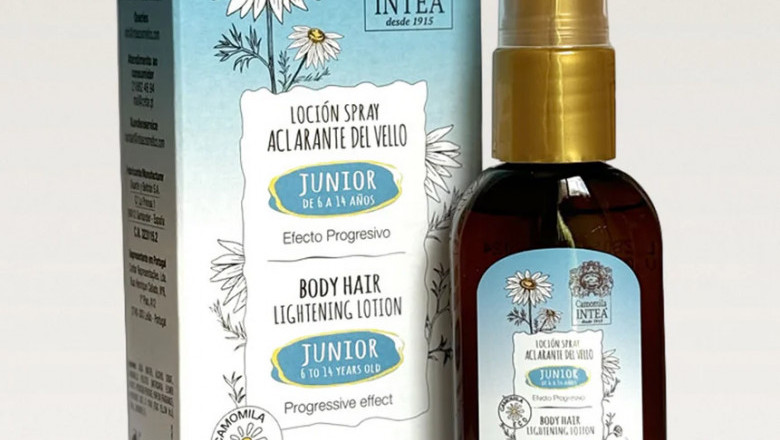 Switch To Natural Spray For Gradual Lightening Of Stomach Hair In Kids