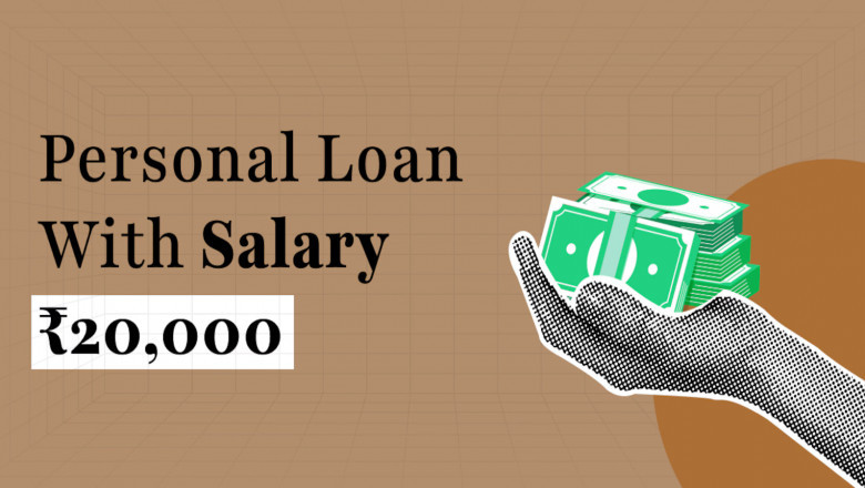 Best Personal Loan Options For ₹20,000 Monthly Salary Earners