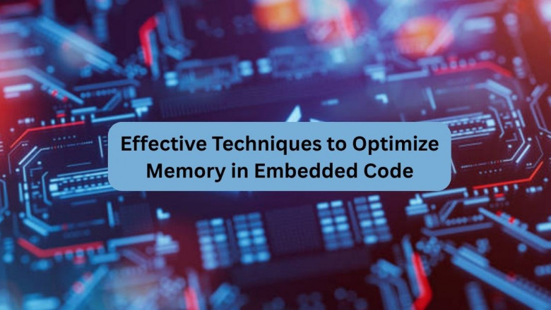 Effective Techniques to Optimize Memory in Embedded Code