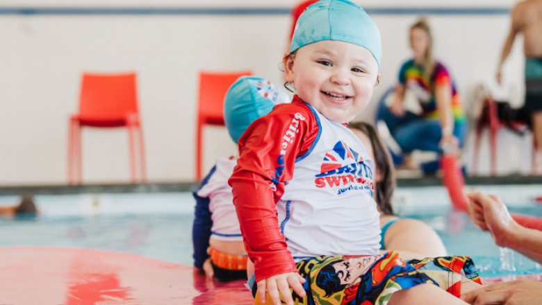 Gentle Beginnings: Infant Swimming Lessons and Private Swim Instruction Near You
