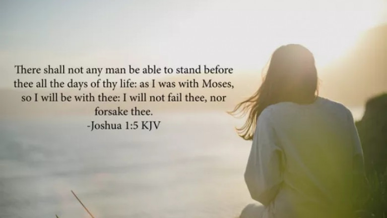 What Does Joshua 1:5 Mean?