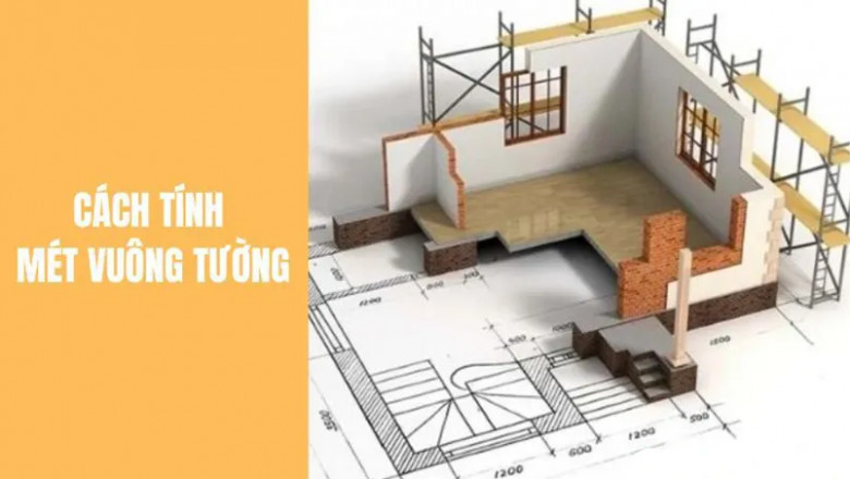 Công thức tính m2 tường nhà 2 tầng chính xác