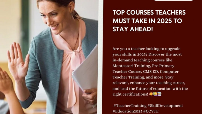 Must-Have Courses for Teachers in 2025