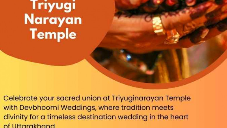 Which aspects contribute to the popularity of Triyuginarayan Temple as a destination wedding venue in Uttarakhand?