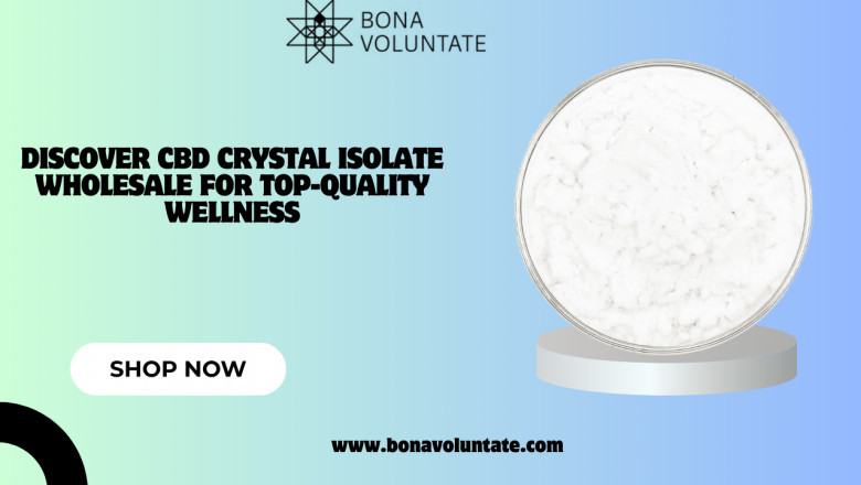 Discover CBD Crystal Isolate Wholesale for Top-Quality Wellness