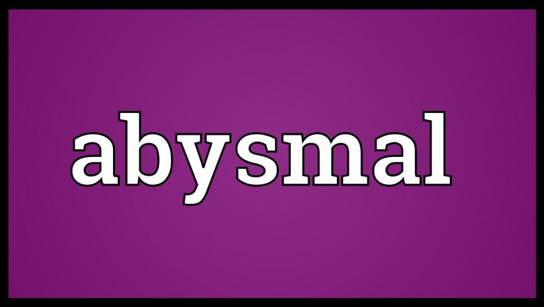 Understanding the Meaning of Abysmal