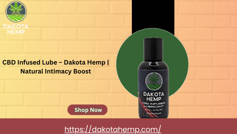 CBD Infused Lube – Dakota Hemp | Natural Intimacy Boost