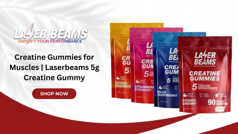 Creatine Gummies for Muscles | Laserbeams 5g Creatine Gummy