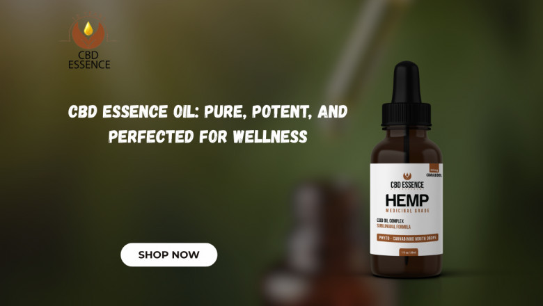 CBD Essence Oil: Pure, Potent, and Perfected for Wellness