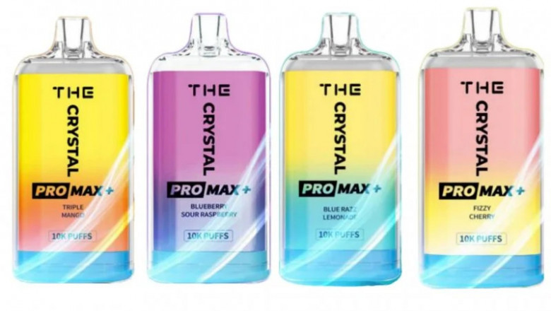 Crystal Pro Max + 10000: Box of 10 for Ultimate Vaping