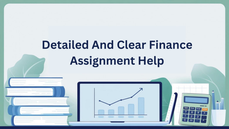 Detailed And Clear Finance Assignment Help