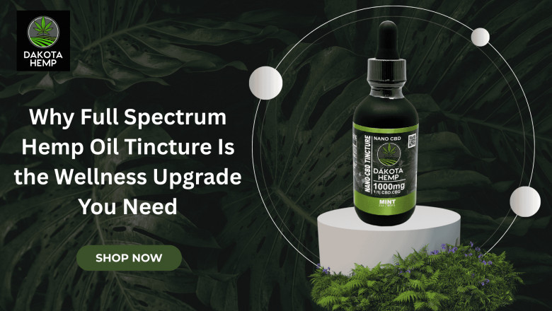 Full Spectrum Hemp Oil Tincture | Dakota Hemp Wellness