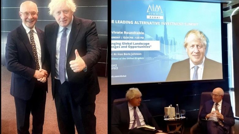 Boris Johnson AIM Summit Roundtable with David Gibson-Moore
