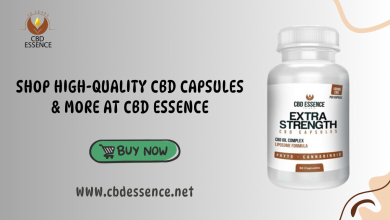 Buy Premium CBD Capsules & Oils by CBD Essence