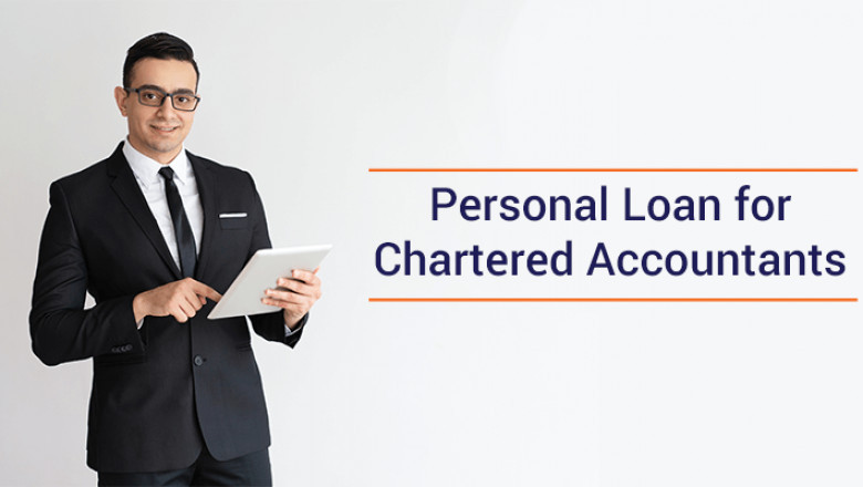 Why do CAs need a Professional Loan?