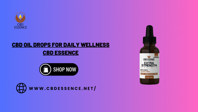 CBD Oil Drops for Daily Wellness CBD Essence