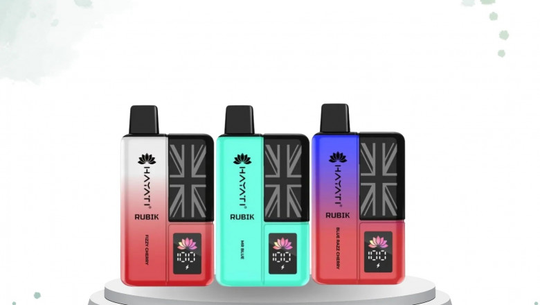 Hayati Rubik 7000 Box of 5 Box of 5 – Disposable Vape Kit You Can Use for a Long Time