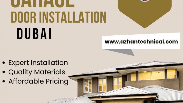 Safe and Luxurious Option for Garage Door Installation Dubai
